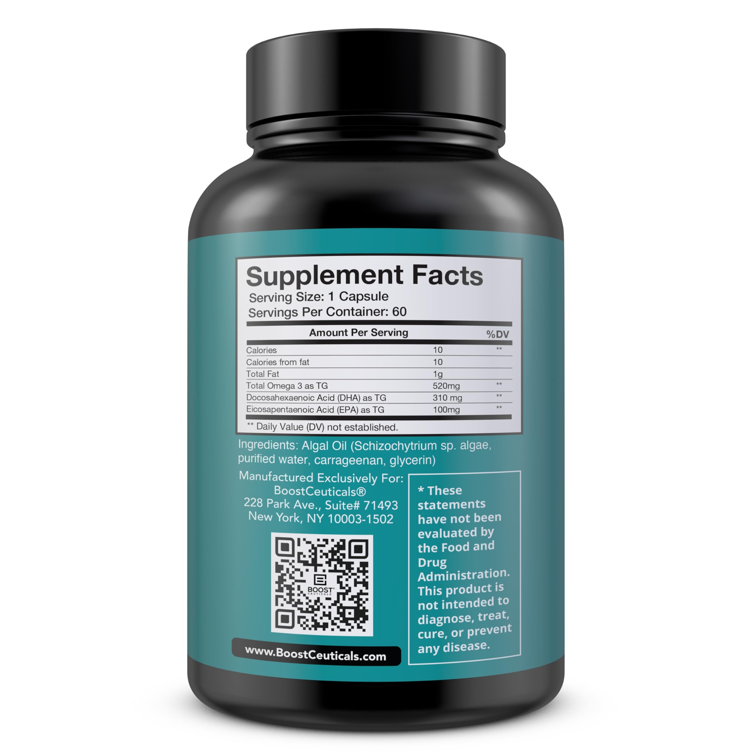 BoostCeuticals bottle-ready daily dosage for easy routine.