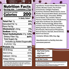Bootylicious muffin cup open reveals rich texture for quick snack