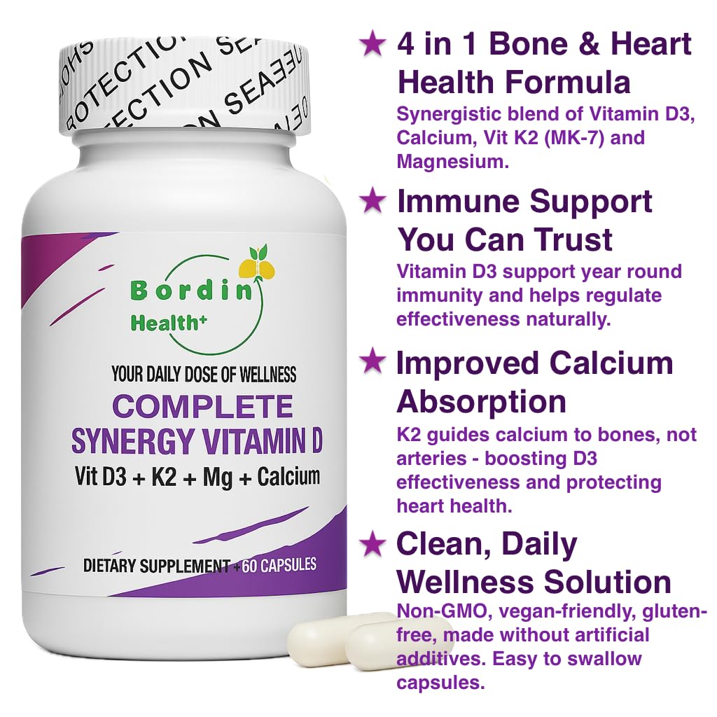 Bordin Health 4-in-1 blend for bone, muscle, and immune support