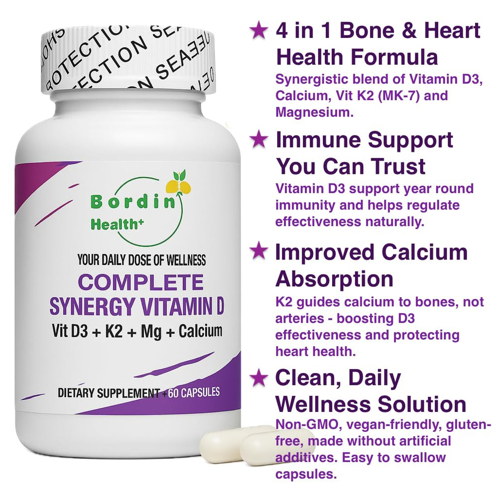 Bordin Health 4-in-1 blend for bone, muscle, and immune support