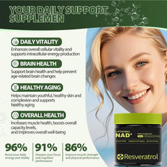 BOSNETHUINH NAD+ with water demonstrates easy daily intake and ease of use.