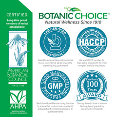 Botanic Choice packaging on a shelf suggests easy daily use.