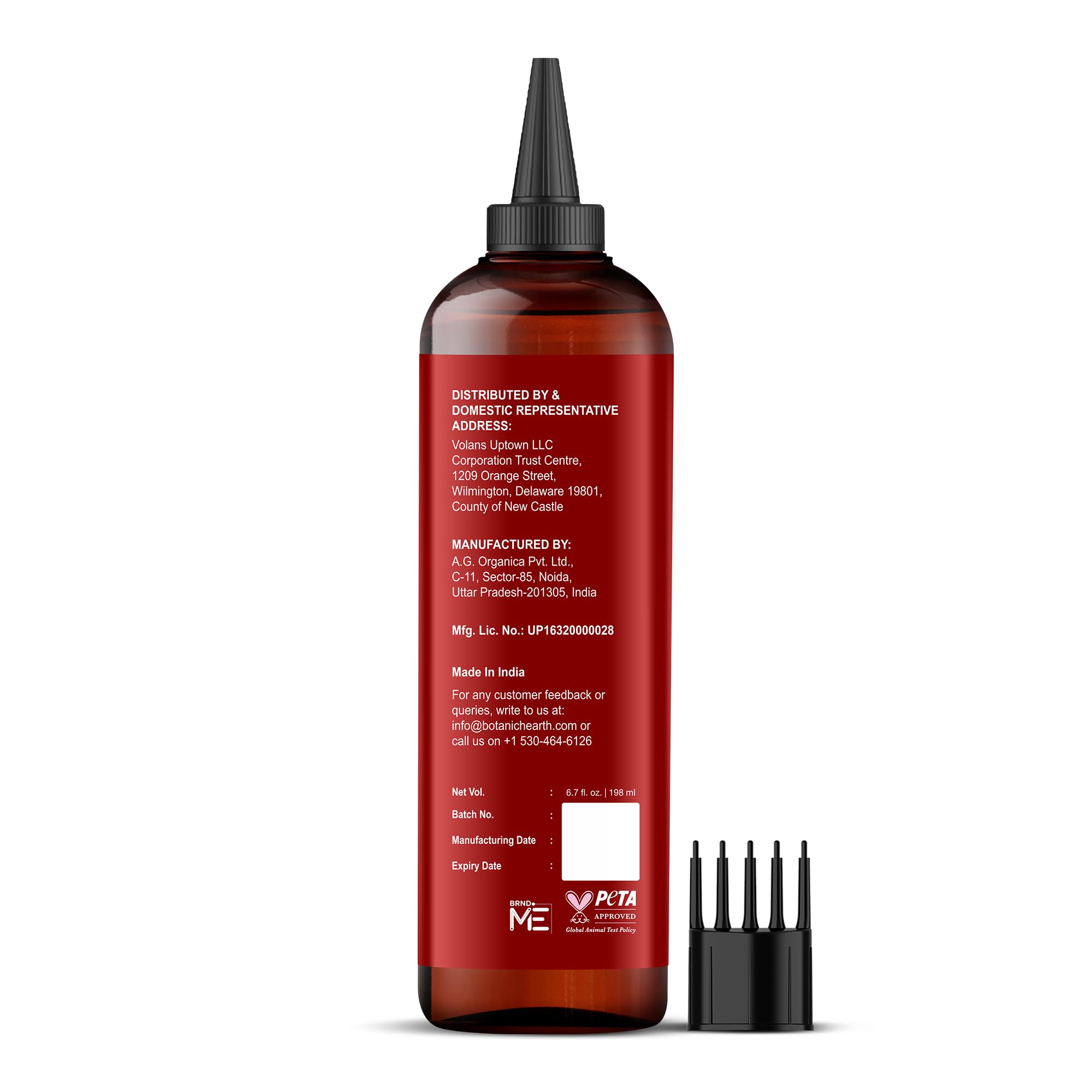Botanic Hearth bottle in-use scenes showing seamless daily application