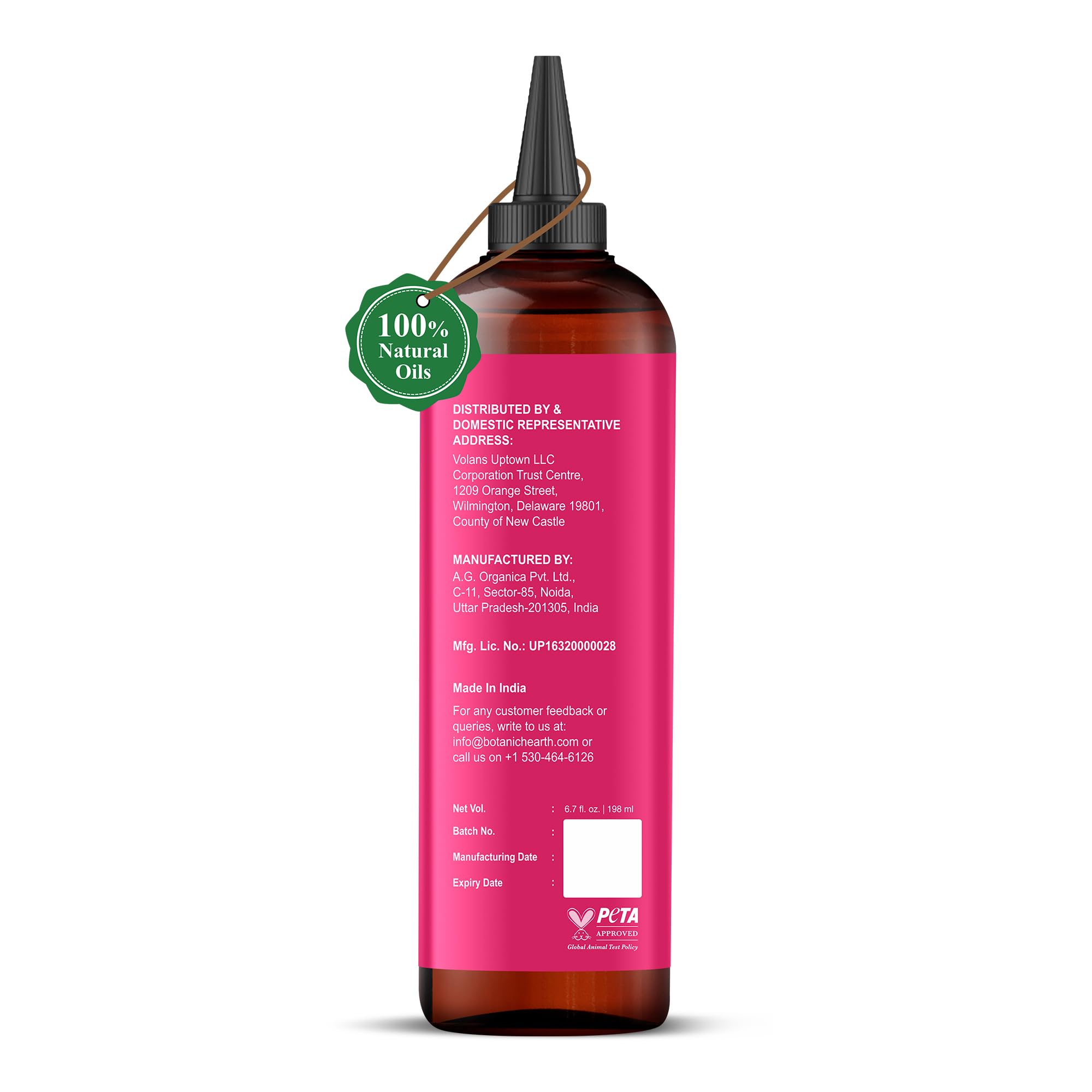 Botanic Hearth Ethically sourced ingredients support scalp health.