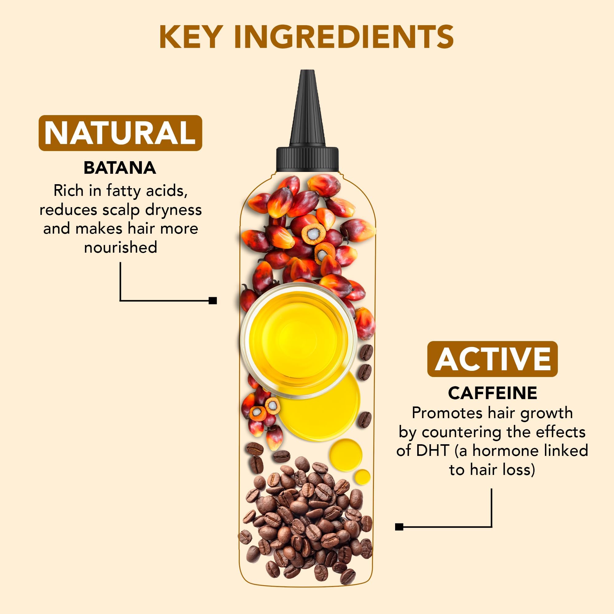 Botanic Hearth hair oil applicator nozzle enables even distribution.