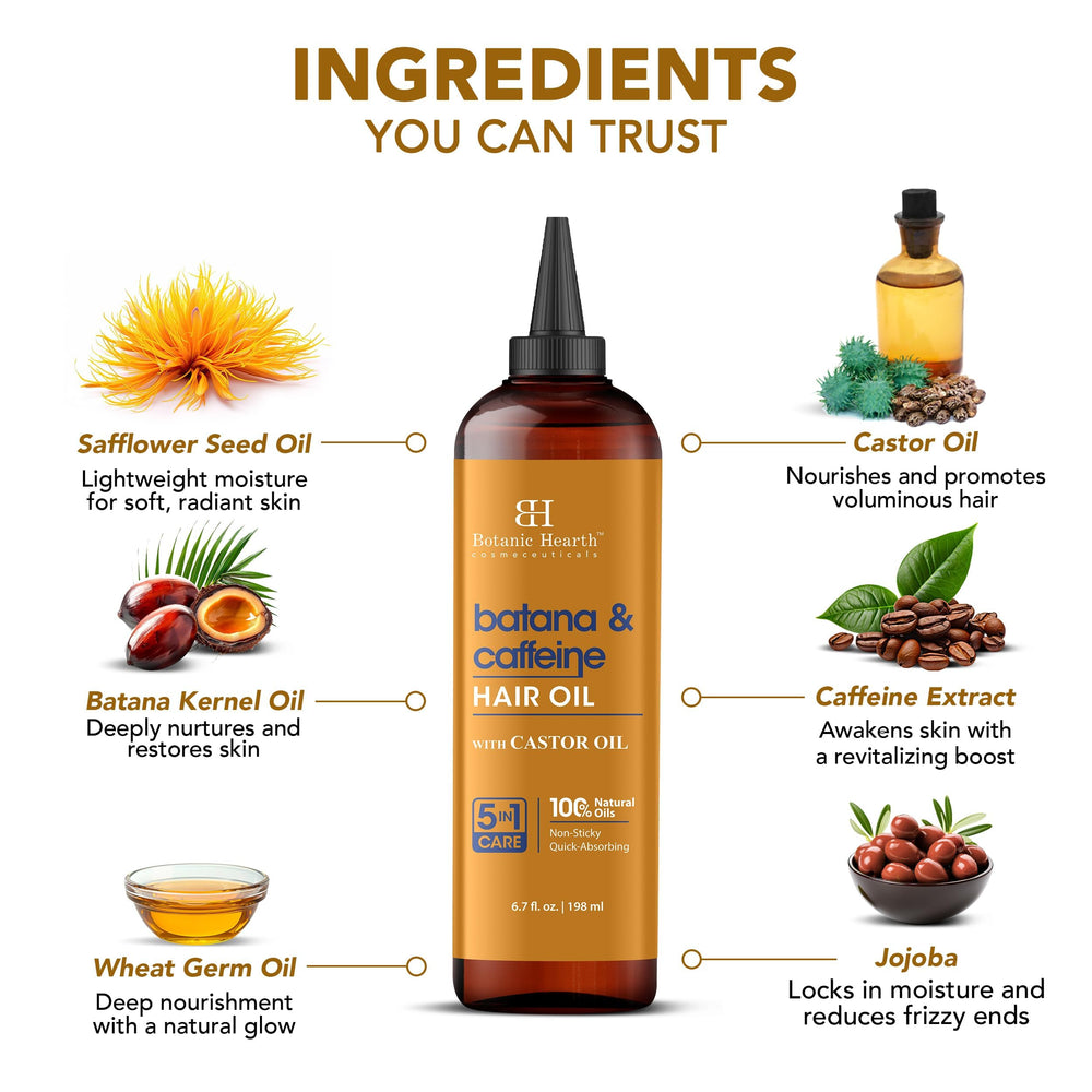 Botanic Hearth hair oil comb application for smooth detangling.
