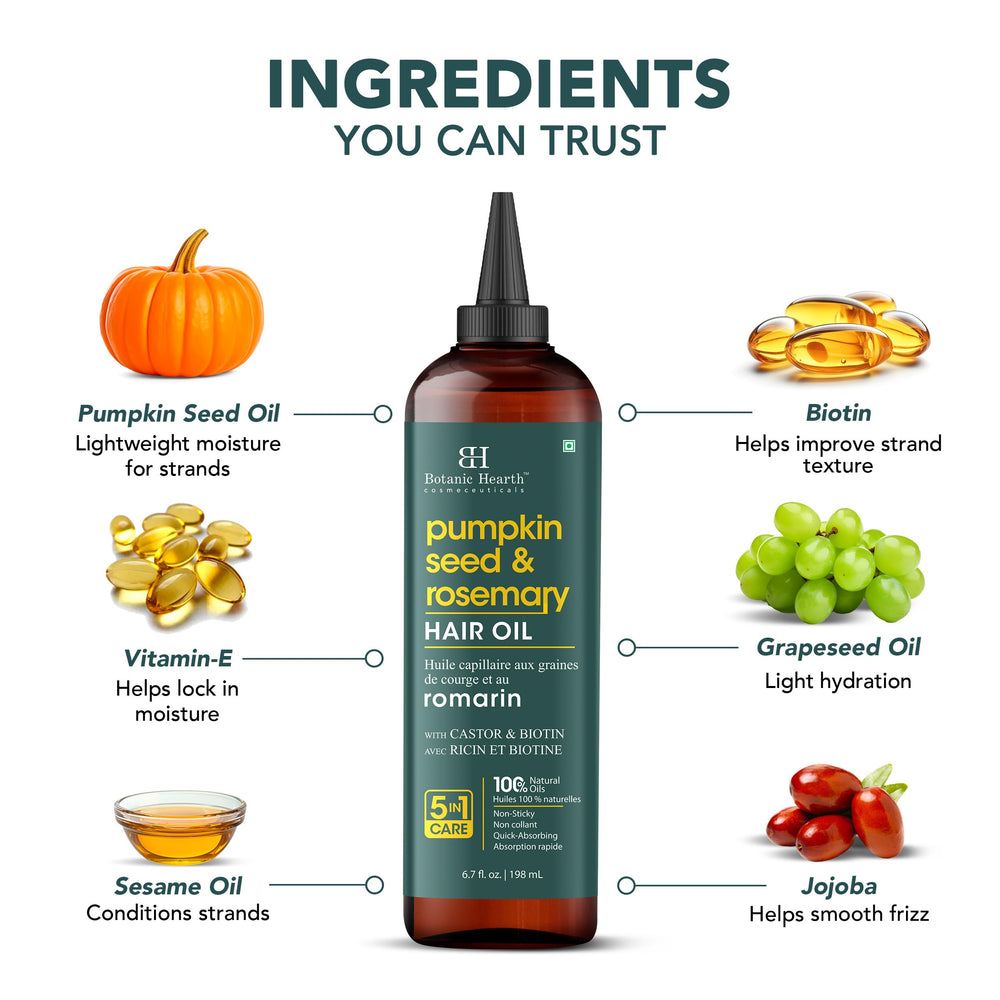 Botanic Hearth cruelty-free blend supports a healthy scalp environment.
