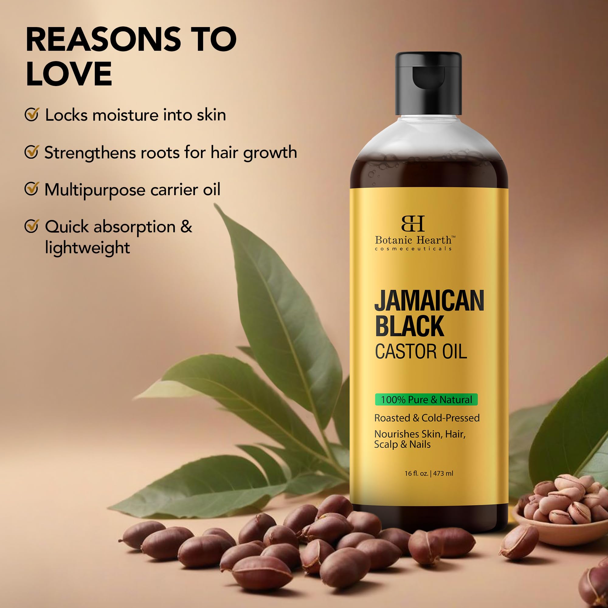 Botanic Hearth Massage Oil applied to arm for a soothing massage.