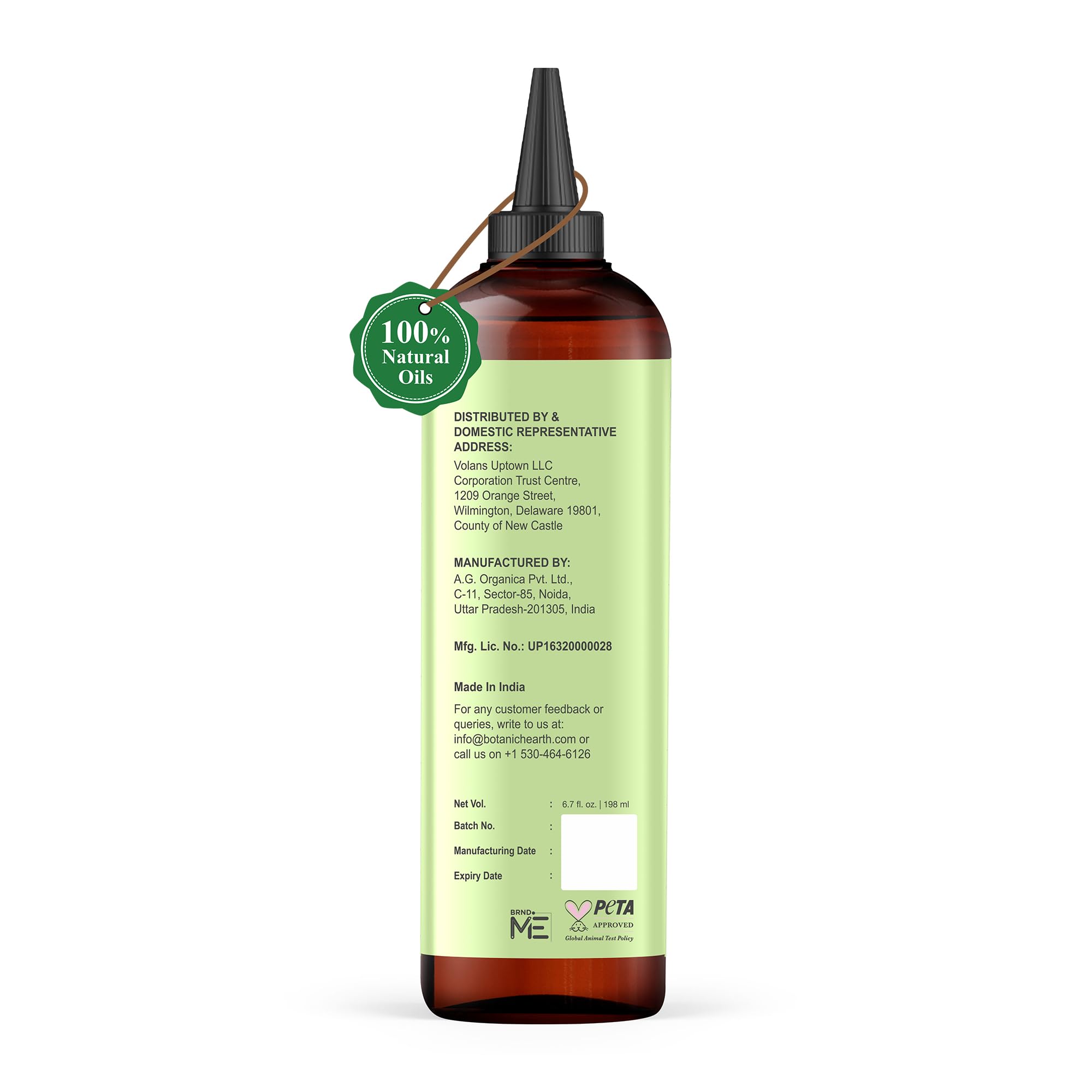 Botanic Hearth oil texture close-up shows rich silky feel for absorption
