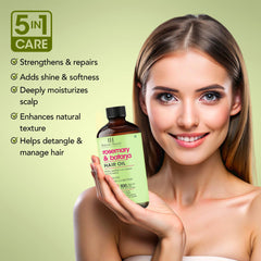 Botanic Hearth Rosemary & Batana Oil nozzle enables precise application.