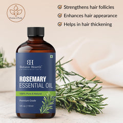 Botanic Hearth Rosemary Oil diffuser-ready aroma in premium bottle