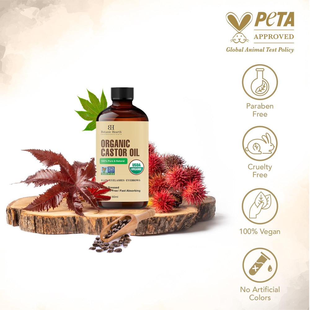 Botanic Hearth scalp-care application demonstrates easy, direct use.