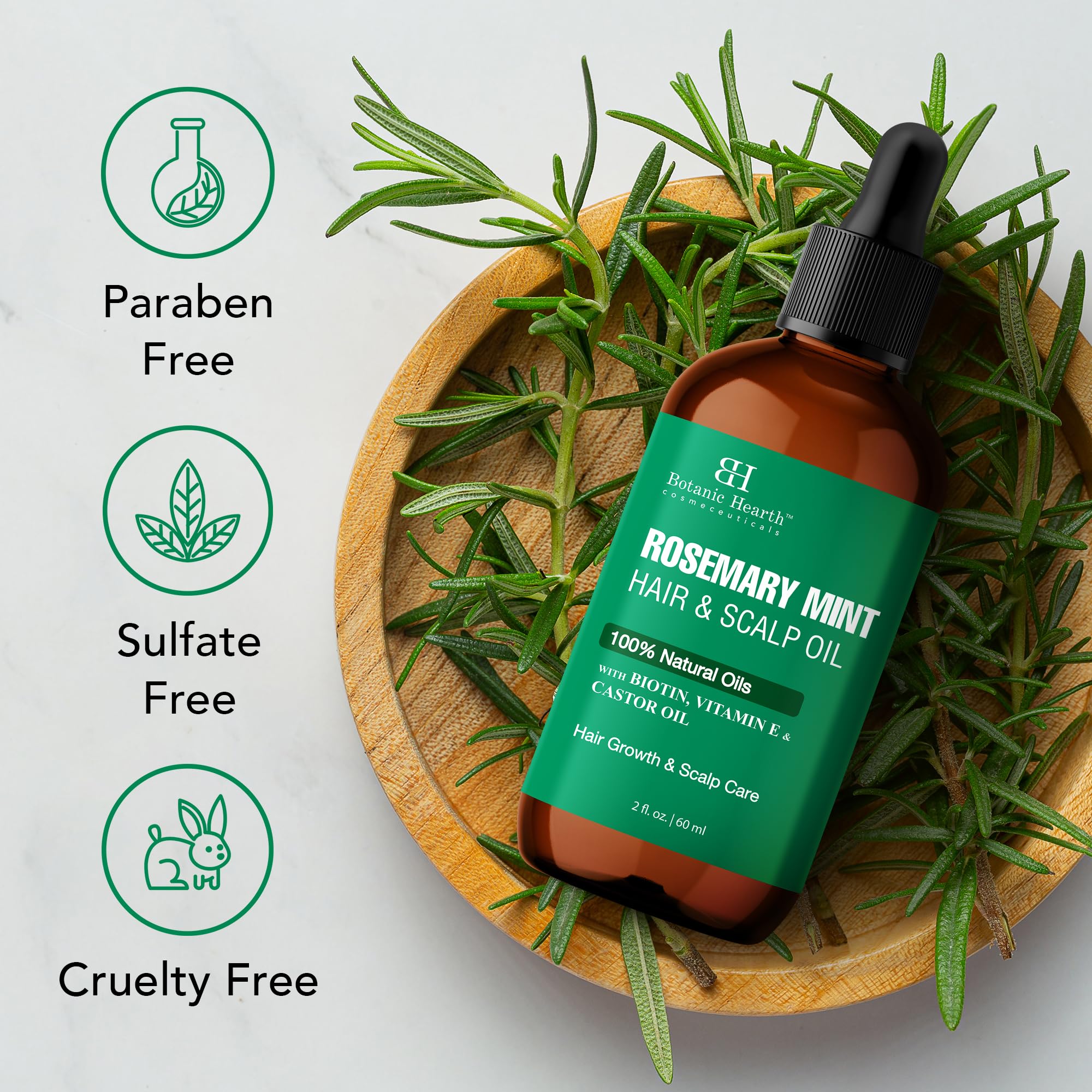 Botanic Hearth scalp hydration oil image showing soothing hydration