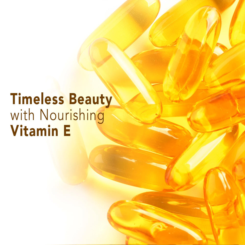 Botanic Hearth Vitamin E Oil used in hair care routine.