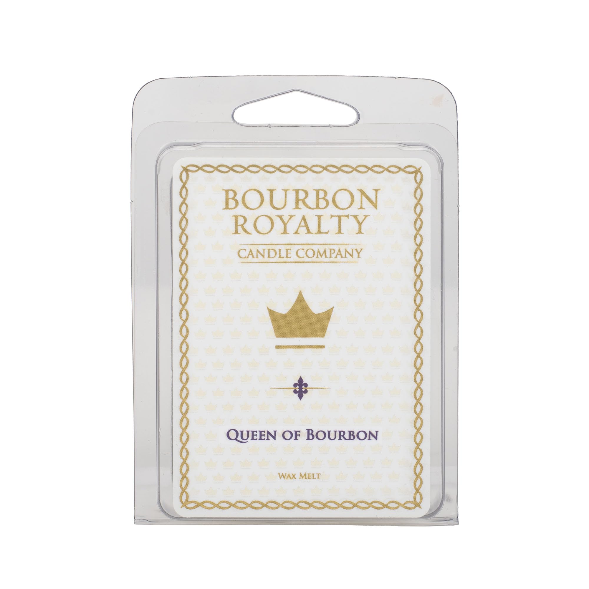 Bourbon Royalty Queen of Bourbon wax cubes for long-lasting room fragrance.