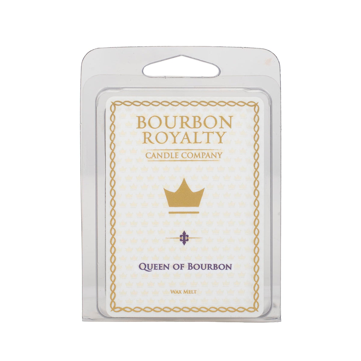 Bourbon Royalty Queen of Bourbon wax cubes for long-lasting room fragrance.