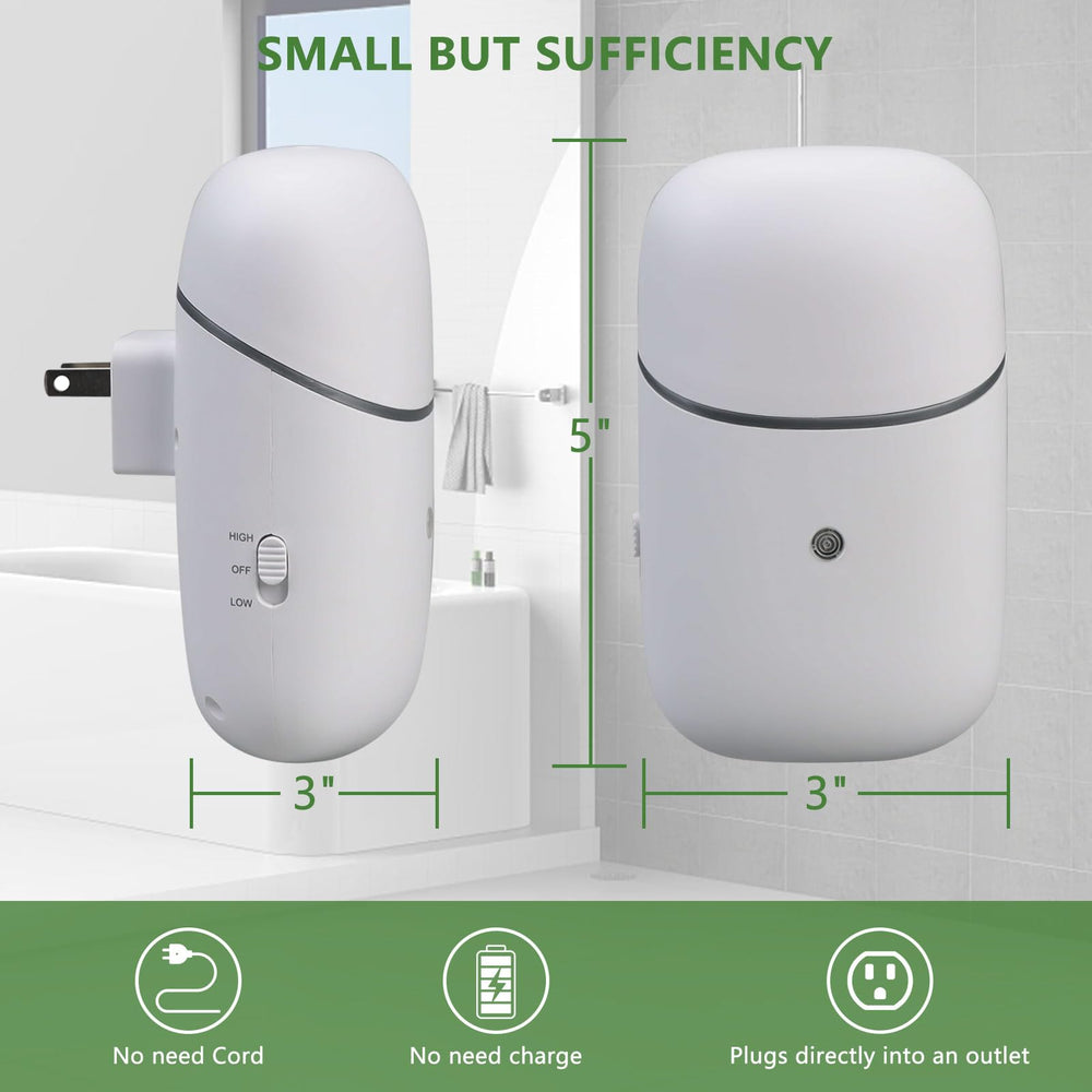Bovrisy night light diffuser glows softly in low light