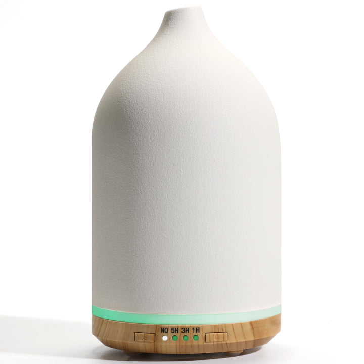 BOXING 250ML essential oil diffuser front view for a calm home aromatherapy setup.