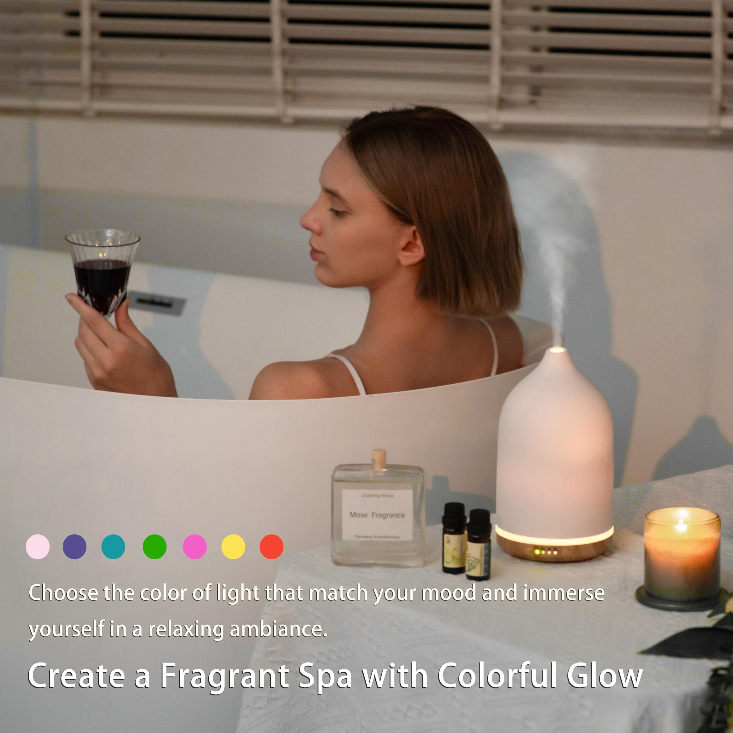 BOXING 250ML diffuser in a living room setup for subtle room scenting.