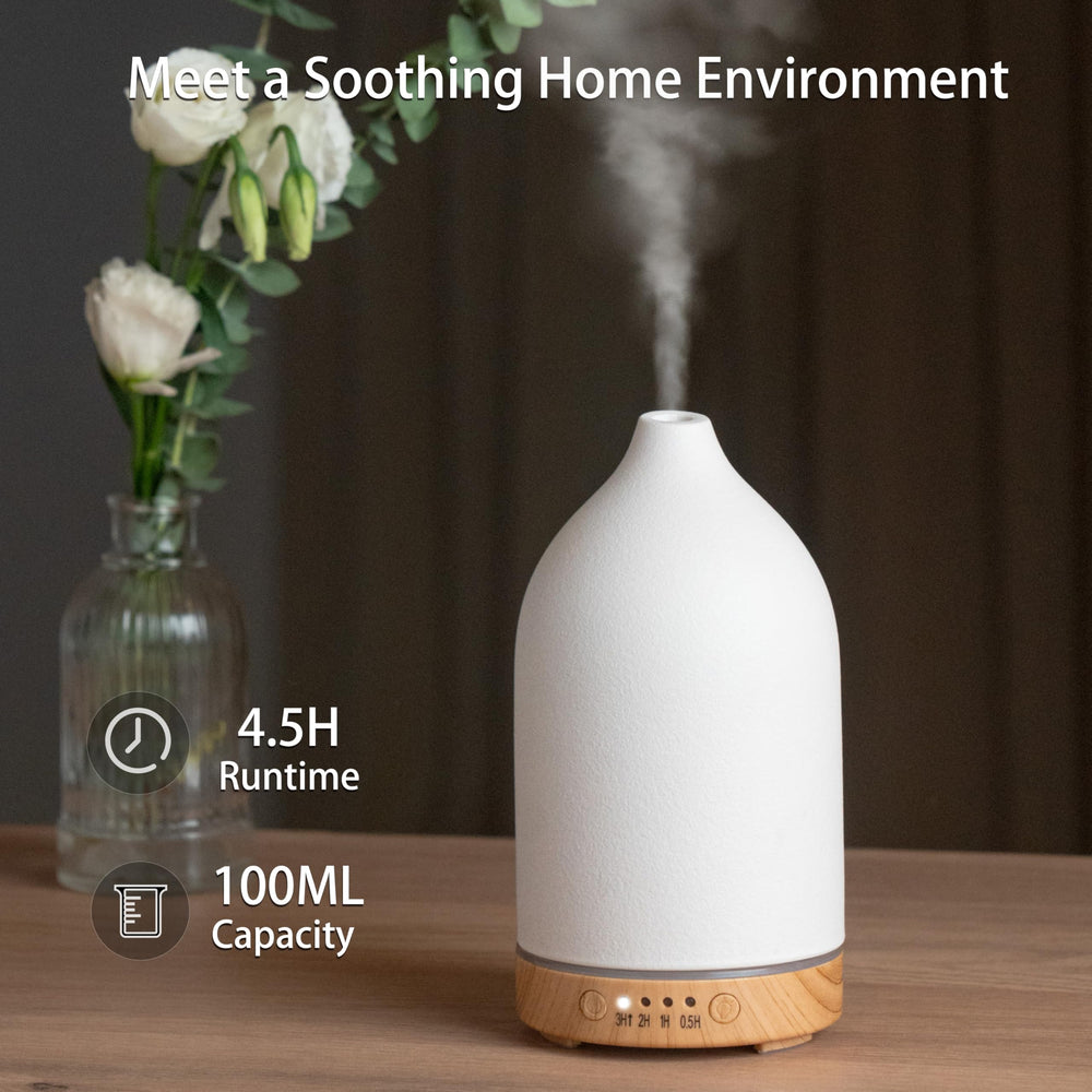 Boxing diffuser mist release creates a gentle aroma spread