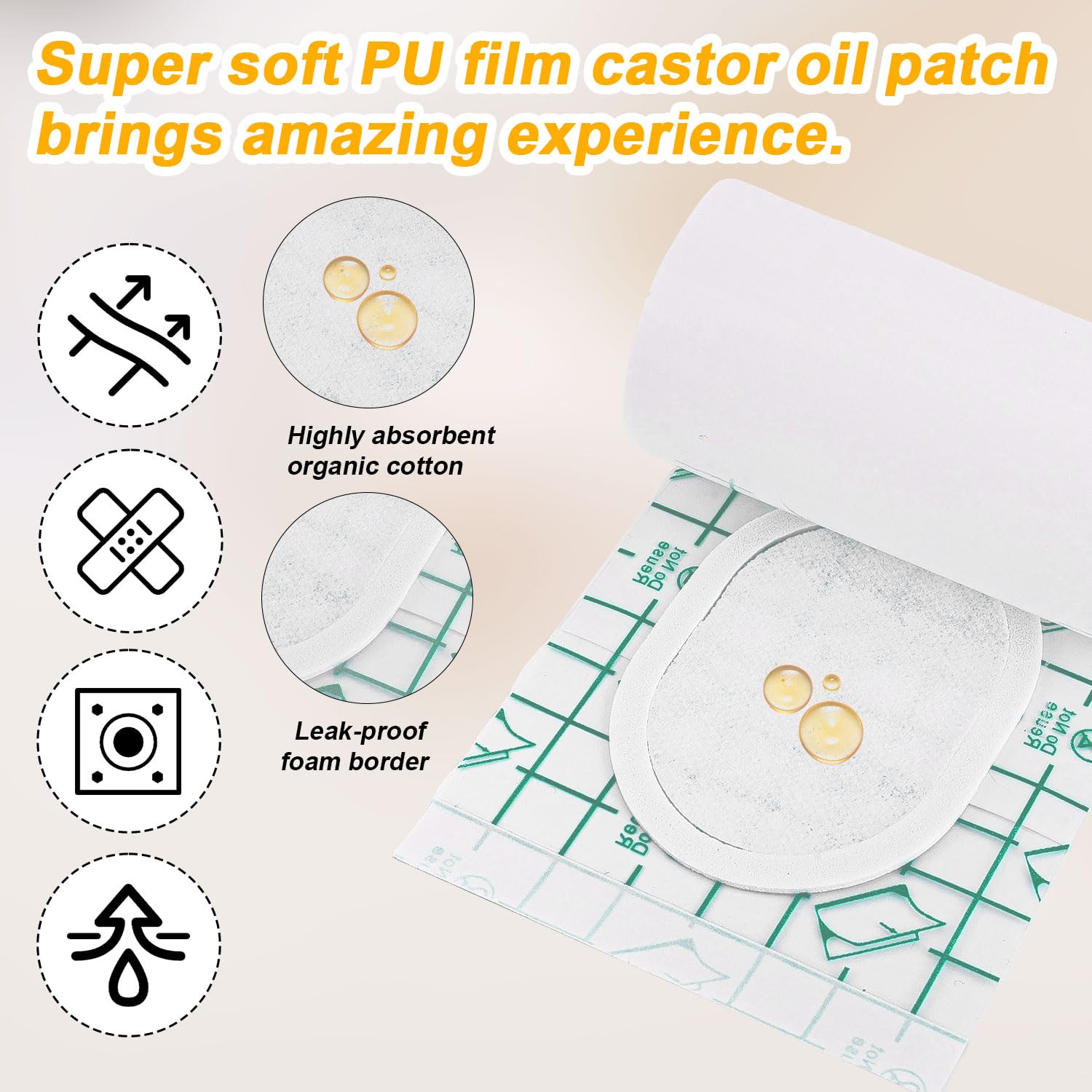 Boxob belly button patch showcasing organic cotton layer for skin-friendly wear