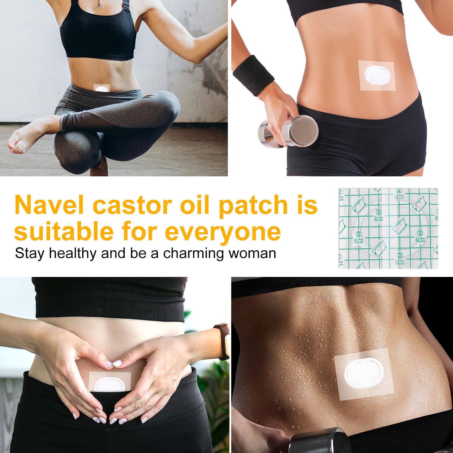 Boxob packaging shows 8x8cm patch size for easy planning