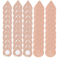 BOXOB teardrop castor oil wrap patch adheres securely for all-day wear.