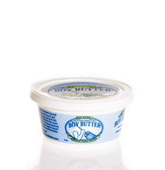 Boy Butter H2O Base tub: 4 oz packaging for easy reapplication