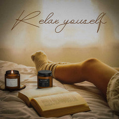 BOYUJK Soothing bath time candle fills the bathroom with gentle fragrance