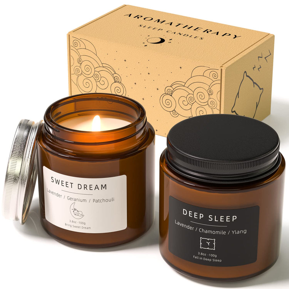 BOYUJK Sweet Dream candle in a jar with lavender notes for relaxation
