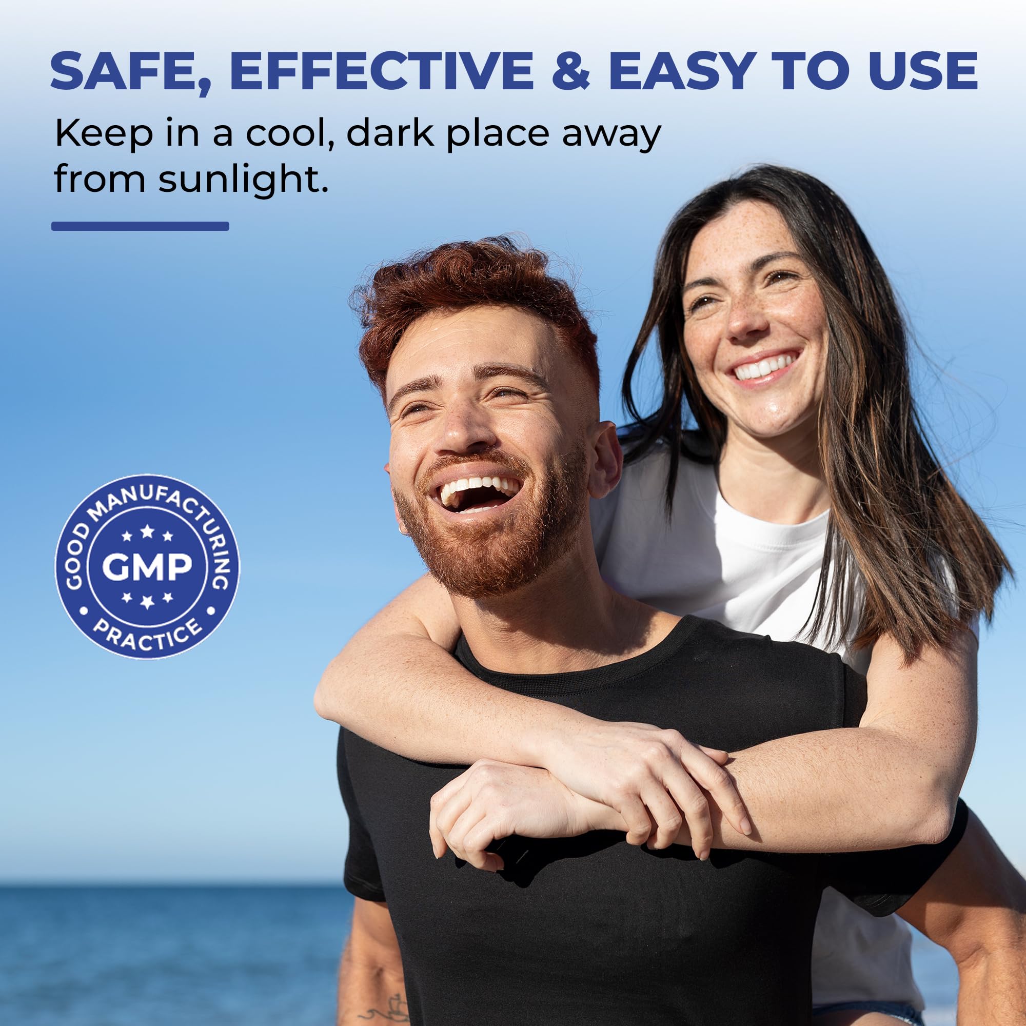 BP Life Methylene Blue Drops with informational insert for informed choice.