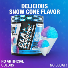 BPI Sports CLA Carnitine scoop for easy serving