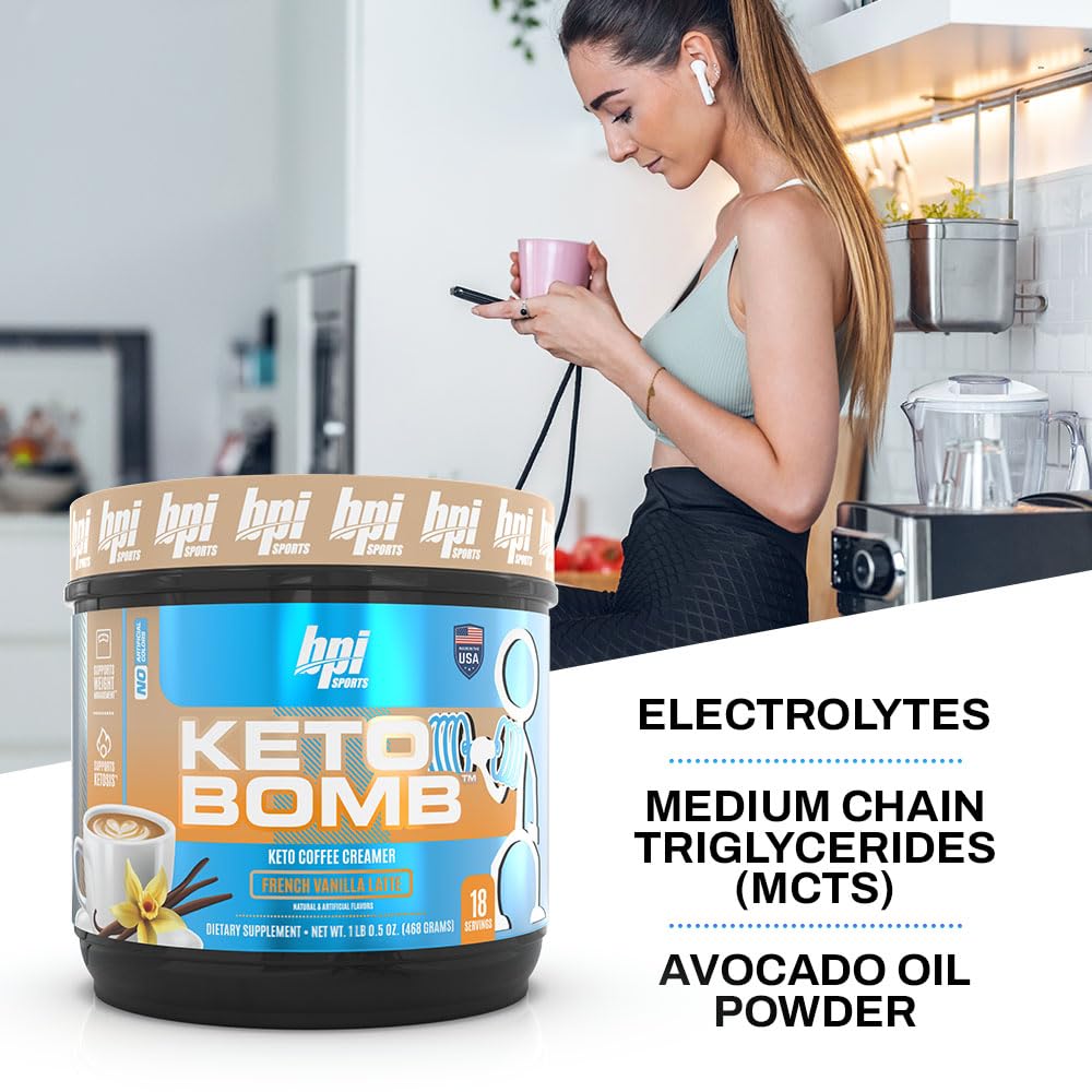 Glass with Keto Bomb drink shows hydration and mineral balance