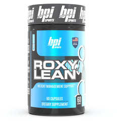 BPI Sports Roxylean bottle showing the fat burner formula for focused energy and appetite support