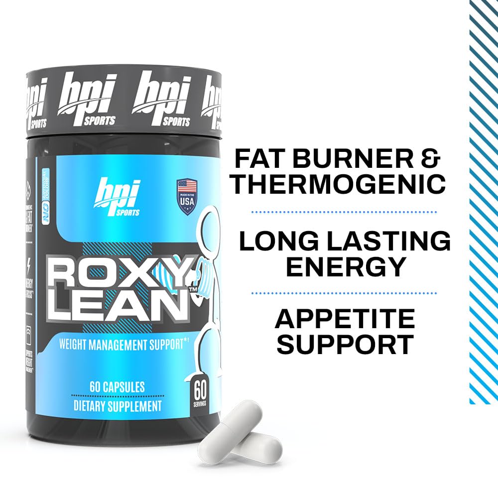 Front label of Roxylean showing caffeine and lemon components
