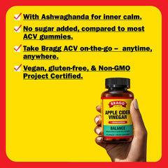 Bragg ACV blend label highlighting acetic acid content and ingredients