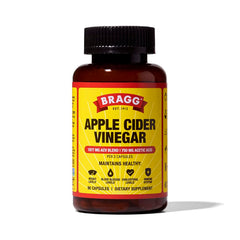 Bragg ACV Capsules bottle front showing branding and daily use appeal