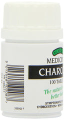 Bragg Charcoal 300mg packaging shows travel-friendly capsules