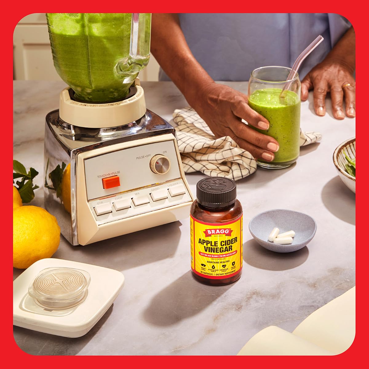 Vitamin D and zinc icons with Bragg label for immune-support nutrients