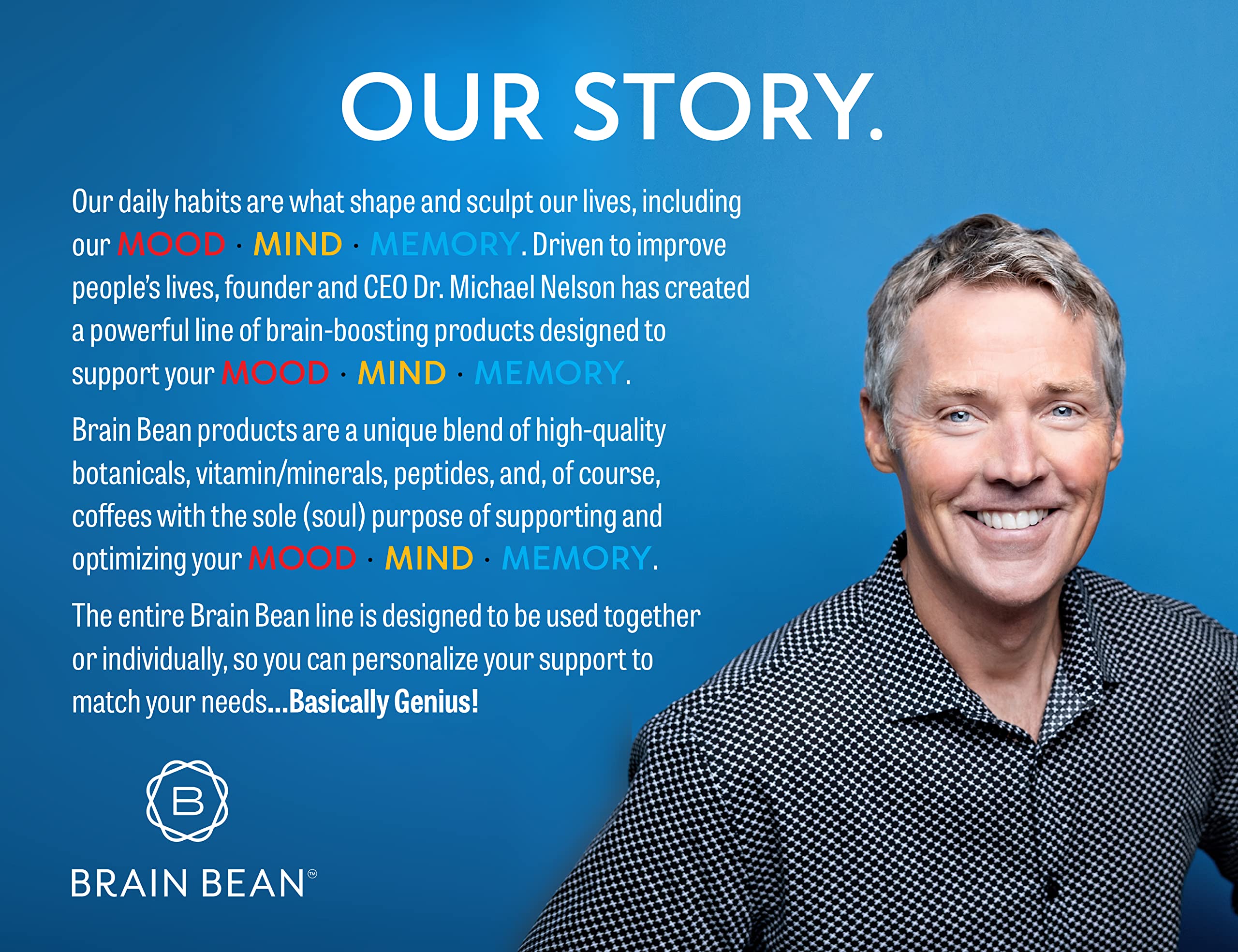 Brain Bean dairy-free IgG supplement suitable for dairy-free diets.