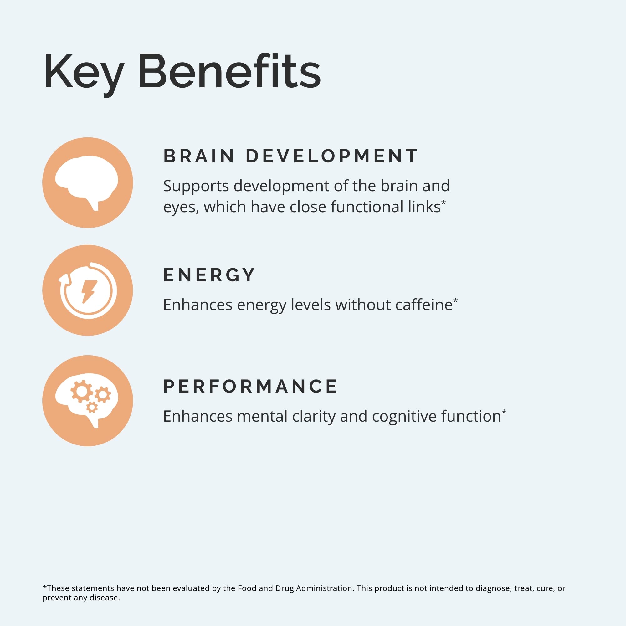 BrainMD Dr Amen Iron glass of water with capsules for simple daily use.