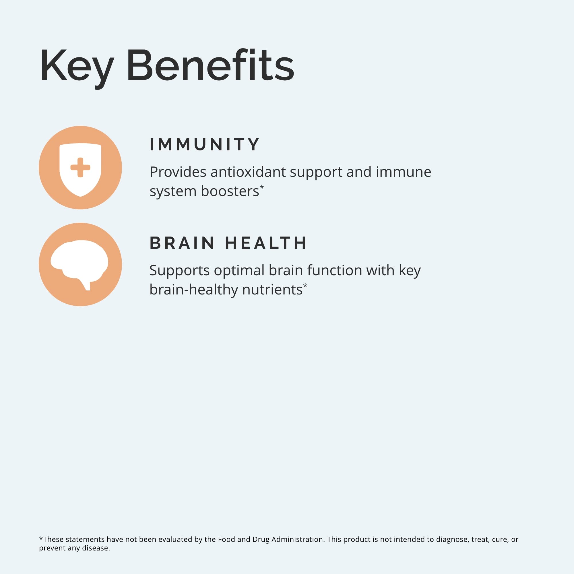 Gluten-free mark on Neuro Zinc packaging.