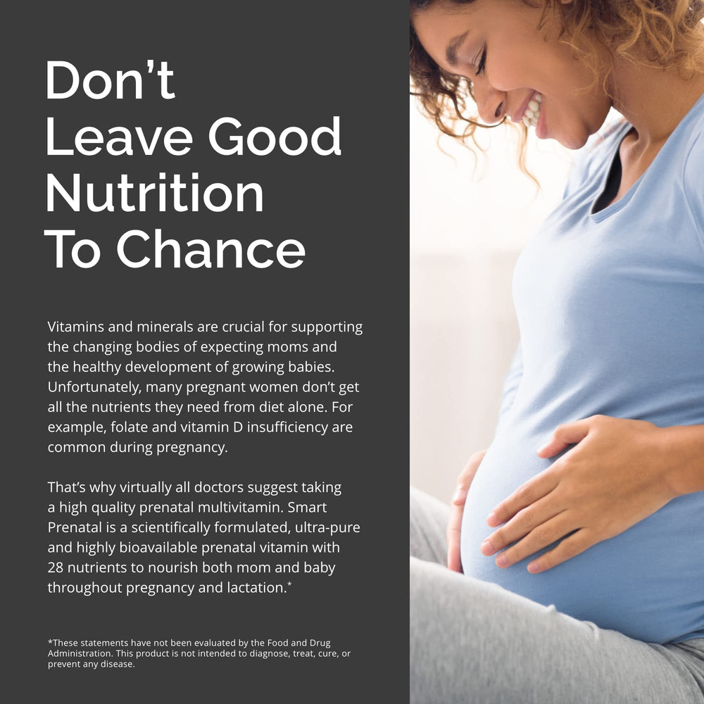 BrainMD Dr Amen Smart Prenatal benefits visual focused on eye development.