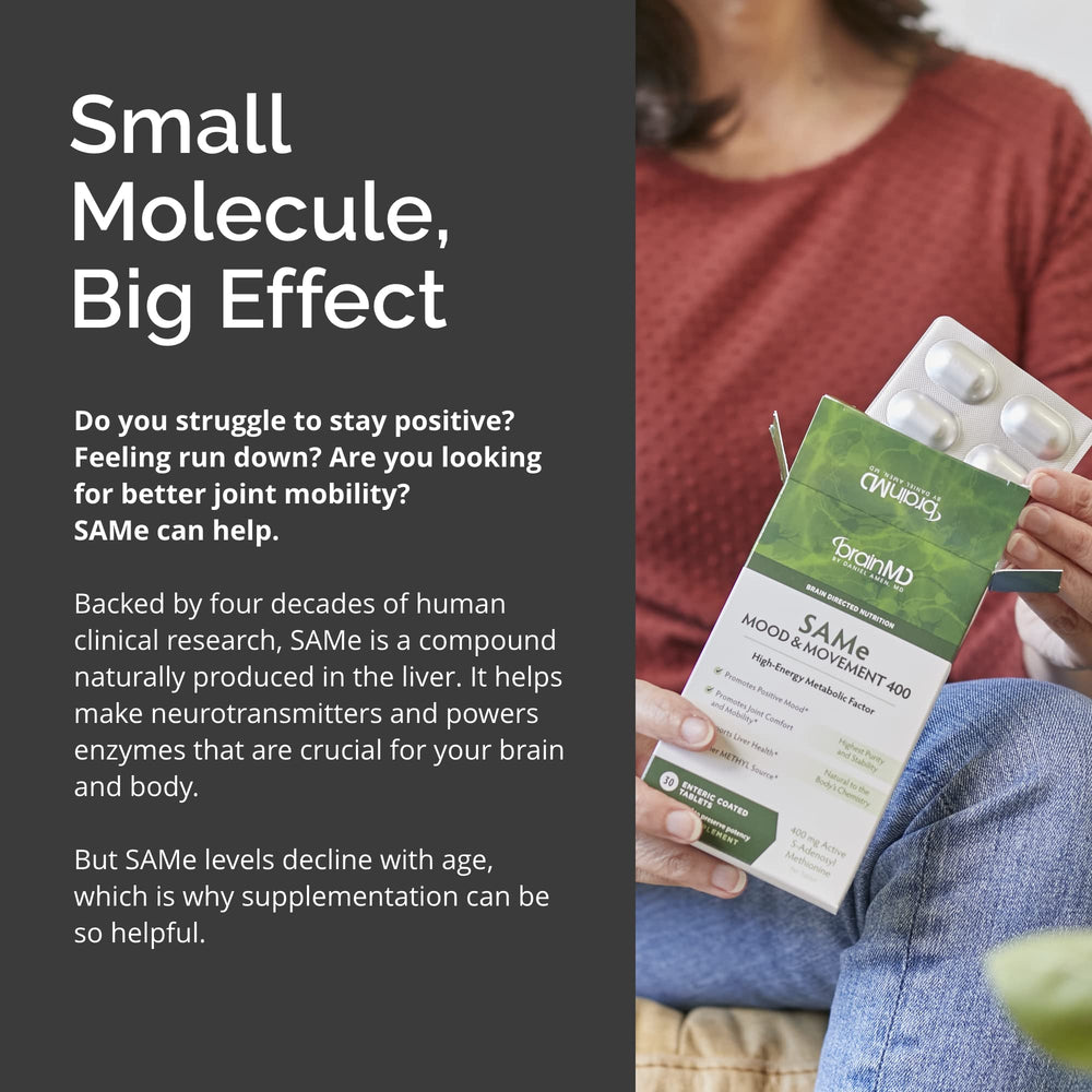 BrainMD gluten-free badge on label indicates allergen-friendly choice