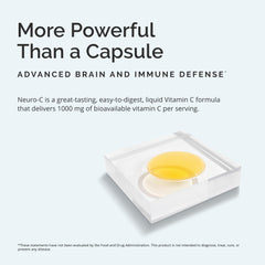 BrainMD Neuro-C Citrus Vanilla droplet-dispense suggests simple daily dosing.