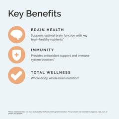 BrainMD Neuro-C Citrus Vanilla liquid in glass conveys refreshing flavor.