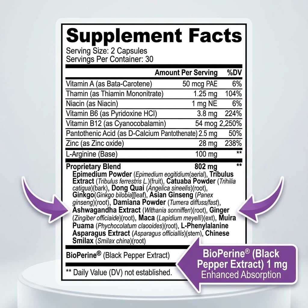 Bravado Labs bioPerine-enhanced capsule promoting better nutrient absorption and utilization.