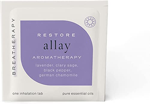 Breatherapy daily-use aromatherapy tab image highlighting portable aroma on the go