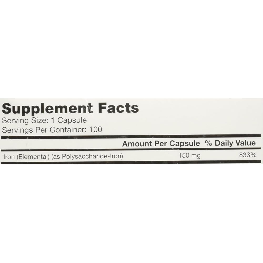 Breckenridge Ferrex capsules close-up for easy daily use.