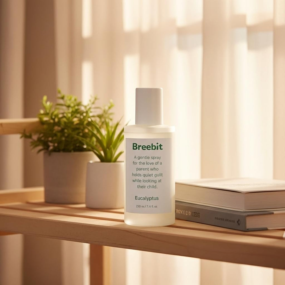 Breebit bedtime aromatherapy with eucalyptus for a calm night routine